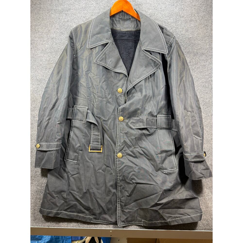 Great Dane Manufacturing Co. VTG Year Round Coat Boston Large Gray Zip Out Liner